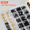 Tanstic 595Pcs M2 M2.5 M3 M4 M5 Hex Socket Head