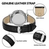 BISONSTRAP Elegant Leather Watch Straps, Quick Release, Watch Bands for