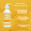 Aceites para masajes 3 muscular, relajante, reductivo a base de