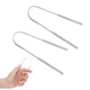 2 Unidades Limpiador de Lengua, Raspador de Lengua Acero Inoxidable