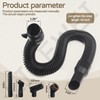 14-37-0105 18V Wet/dry Vac Hose Assembly with Universal Attachments Adapter