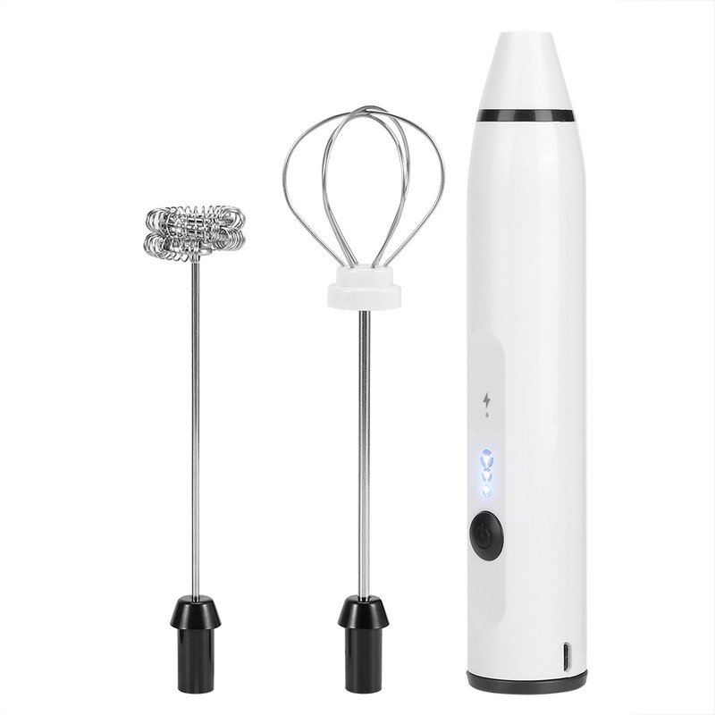 Small Electric Whisk Handheld Mini Foamer for Coffee Latte Hot