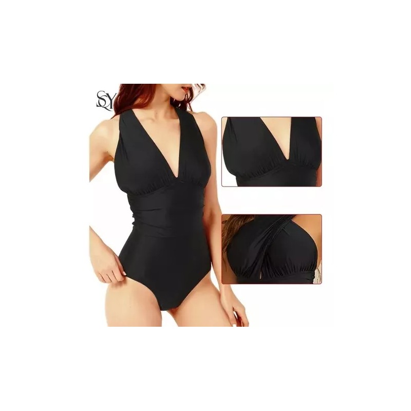 SQY Bañador Sqy Hermoso Completo Para Mujer Busto Cruzado