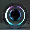 Floating Globe Magnetic Levitation Rotating World Map Globe with LED