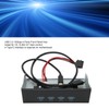 USB 3.2 Front Panel Hub 5.25in 4 Ports 10Gbps Stable