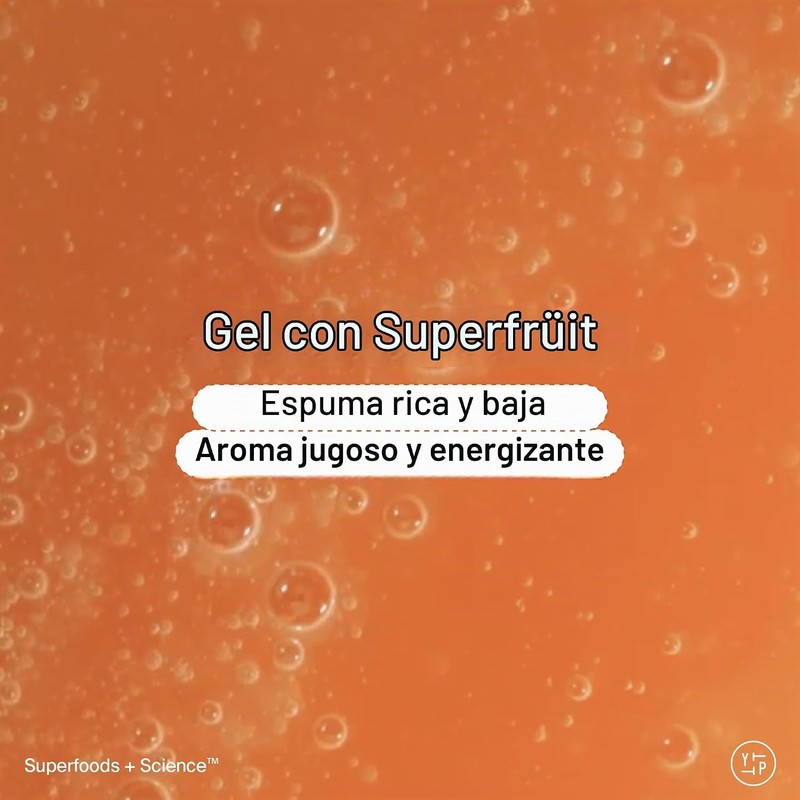 Limpiador Facial Exfoliante Superfruit 145 ml para Iluminar y Suavizar