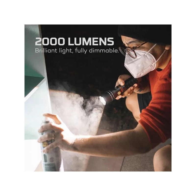 NEBO NEB-WLT-1003 Slyde King 2K USB-C Rechargeable Flashlight and Work