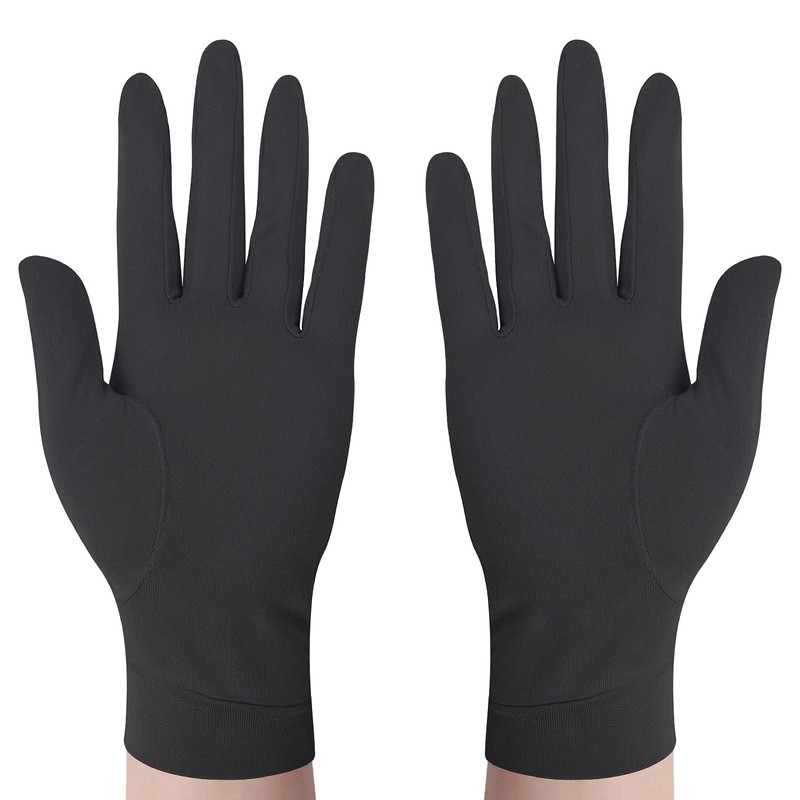 CINECE Women's Silk Gloves, Hand Care, Moisturizing, Warming, Protection, Rough