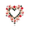 LONG TIANTIAN - Broche de Navidad para mujer, para fiestas,