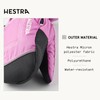 Hestra Youth Baby Zip Long Mitts, Cerise, 1