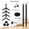 Bed Sheet Holder Straps, 4+2 Pcs Adjustable Mattress Sheet Clips,