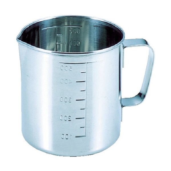 TRUSCO Stainless Steel Beaker with Spout 3.0l 160x160 tsh638 m