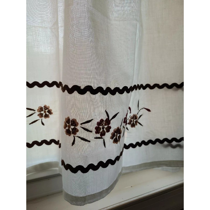 CHF Industries Window Curtains One Tier Pair 58 x 24