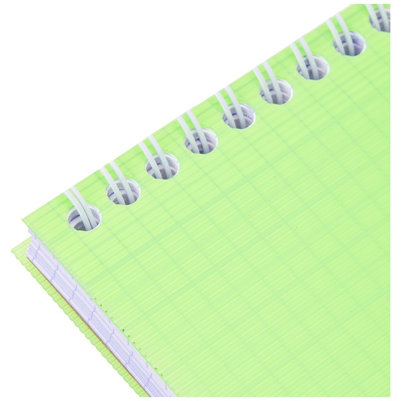 Clairefontaine Spiral Pad / 328655C A6 Assorted Colours Squares 90