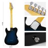 Bullstar Electric Guitar Beginner Kit TL Series, Full-Size Paulownia Wood