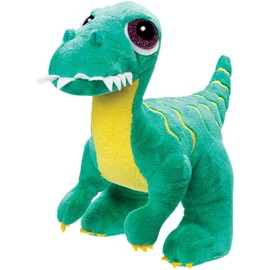 Suki Gifts Velociraptor Stuffed Toy, Green, Medium