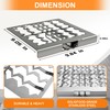 Desecne Charcoal Grate Compatible with Masterbuilt Gravity Series 560 800