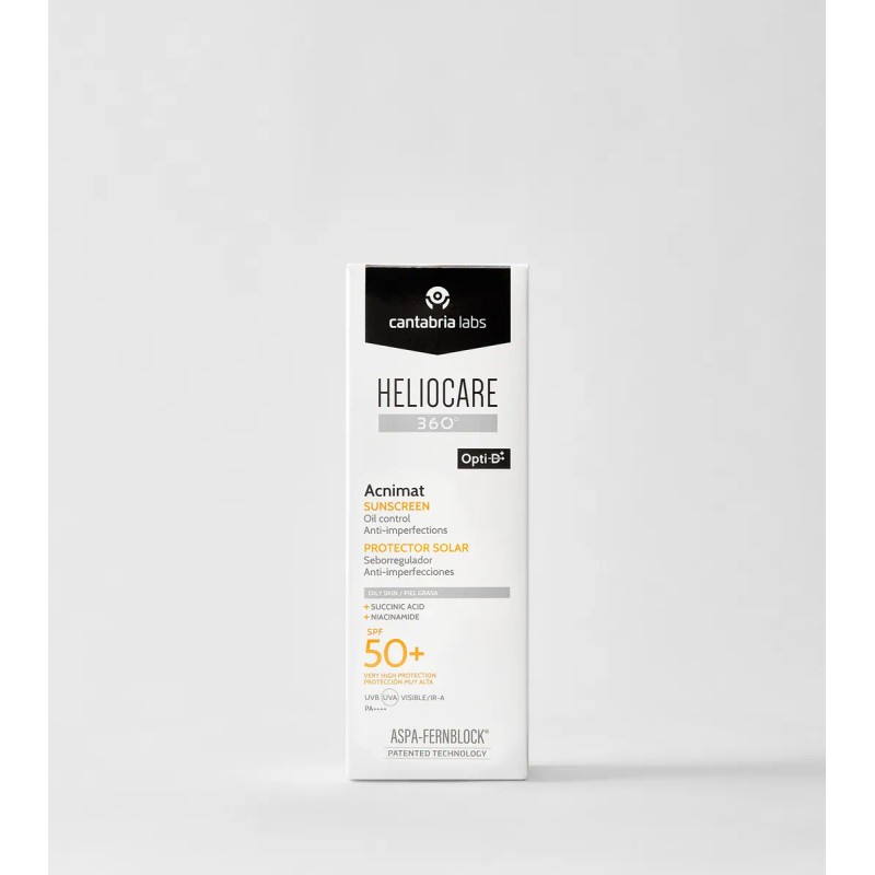Heliocare 360 Acnimat Crema Invisible Fps 50ml Acné
