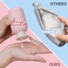 ASEVAT 3.4 oz Plastic Squeeze Bottle for Lotion, Plastic Empty