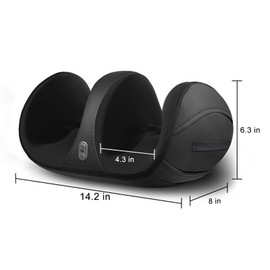 Oioll Foot Massager with Heat,Gifts for Women Men Mom Dad,Deep Tissue Feet & Calf Massager(Cord-Free Anywhere)