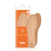 Natural Leather Cork Layer Insoles for Women, Shoe Insoles, Replacement