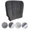 GXARTS Passenger Side Bottom Replacement Cloth Seat Cover Dark Gray
