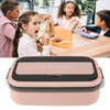 Bento Lunch Box 316 Stainless Steel 700ml Capacity Leakproof Microwave