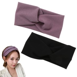 Rodrry Meche No74 Hair Accessories, For Everyday Use, Hair Band, Turban, Painless, Hair Accessory, Bath, Yoga, Facial Cleaning, Wide Type, Soft, Hair Band, Headband, Hair Accessory, Thick, Hair