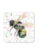 Coaster Bee Bees Honeycomb Wildlife Coasters Watercolour Art Gift Work