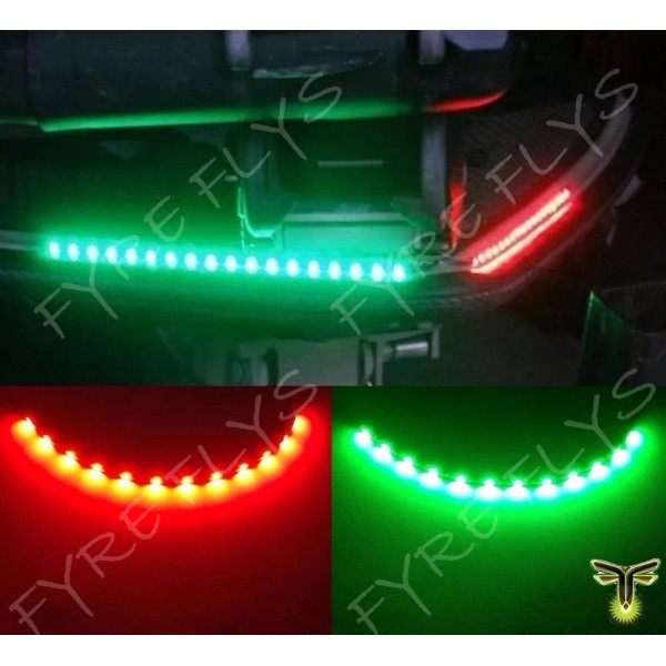 Fyre Flys LED 4x Boat Navigation LED Lighting RED &