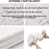 Chicken Nugget Pattern Flannel Blanket 1 Count Soft Comfortable Throw