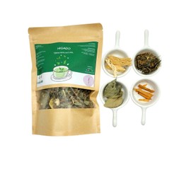 Té Higado, Vesicula, Té Herbal Infusion, Tisana Artesanal 100% Natural Formula Magistral, Cardo Mariano, Boldo, Hoja de Alcachofa, y mas de 7 hierbas.