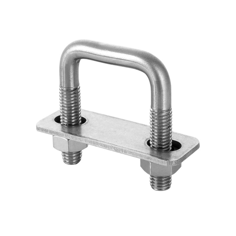 4Pack Square U-Bolts 1-1/4"(30mm) Inner Width, 304 Stainless Steel U