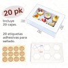 20 Cajas para Postres Blancas con Ventana, Cajas de Panadería