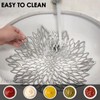 Neween Round Placemats Set of 4, 38 cm Washable Heat