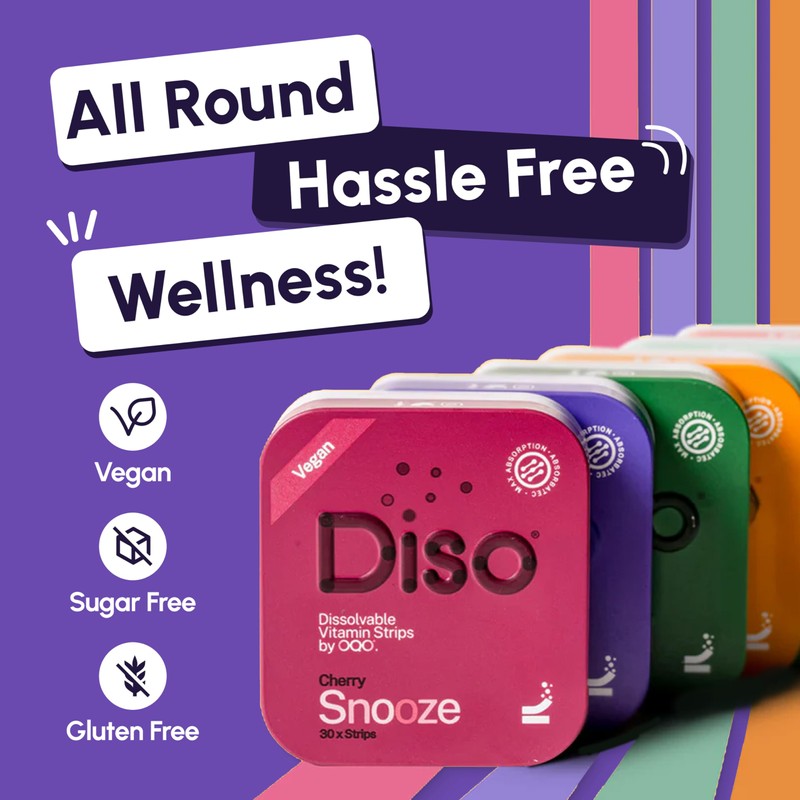 Diso® Vitamin C Supplement | High Strength Dissolvable Strips with