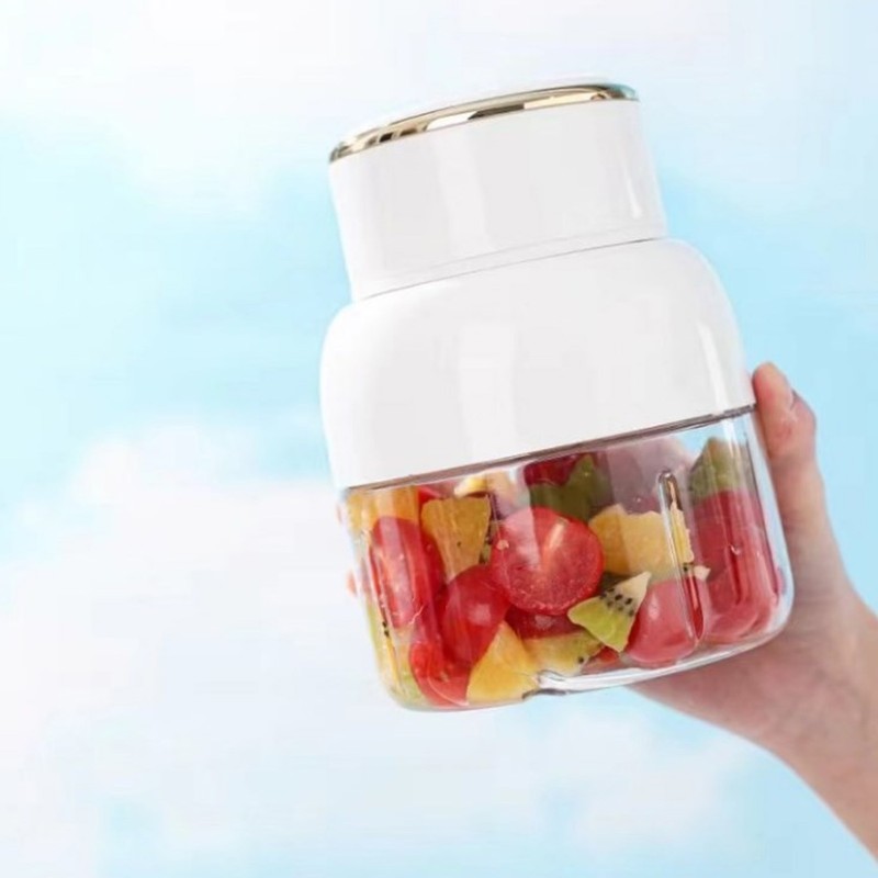 Portable Blender 800ml Capacity Electric Portable Juice Cup USB Rechargeable
