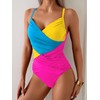 B2prity One Piece Swimsuit Tummy Control Criss Cross Bathing Suit
