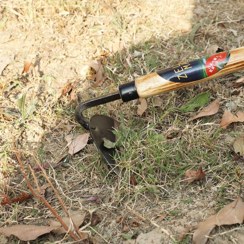 ZELARMAN Garden Weeding Sickle/Hand Hoe, Gardening Cutting Grass Sickle, Japanese