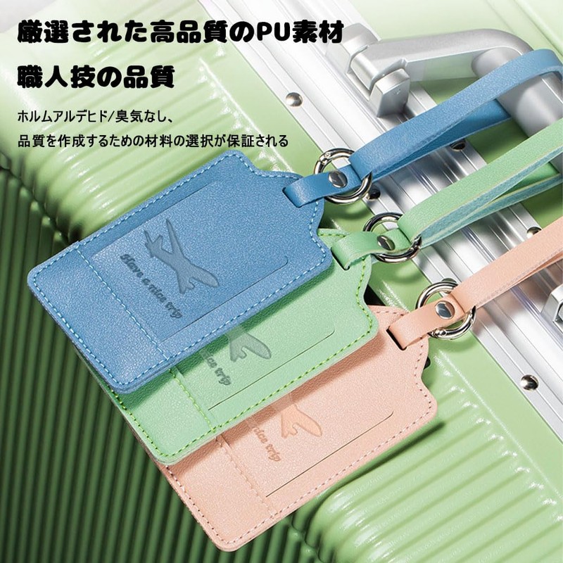 GLOWZEN Name Tag, Luggage Tag, Suitcase Mark, Simple, Stylish, Luggage