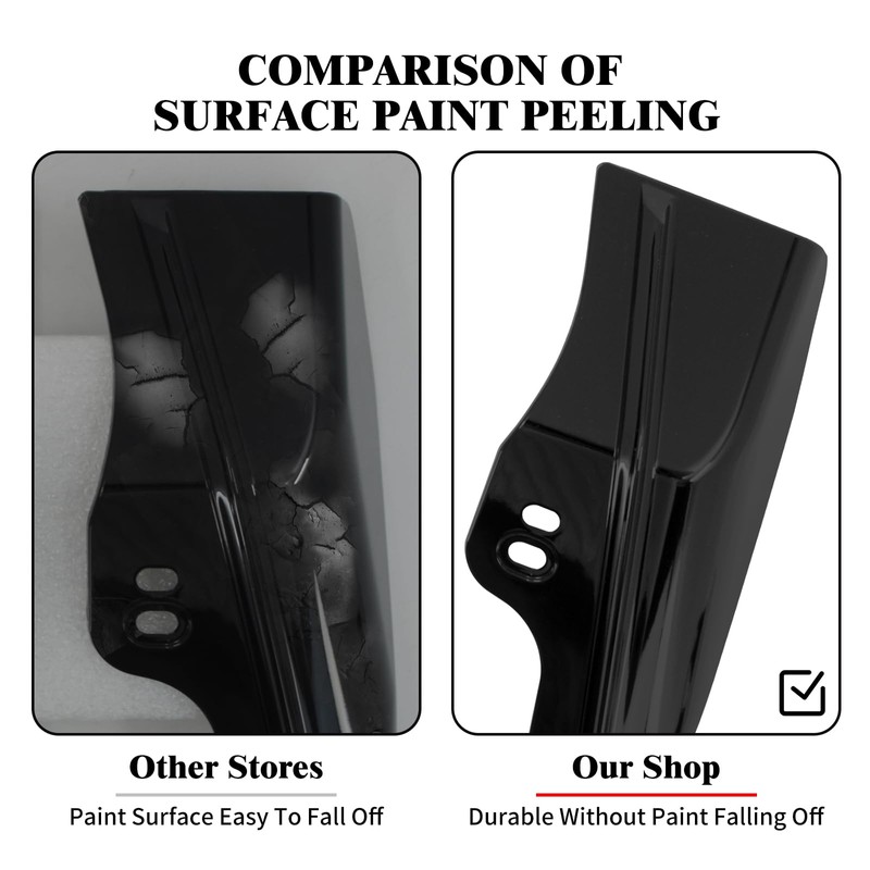 Mid Frame Air Deflector Windshield Heat Deflectors Fit for Harley
