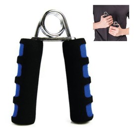 Hand Gripper Hand Grips Fitness Equipment for Exercises Grip Strength with Fingers, Hand Pliers, Hand and Wrist Training, Blue/Black