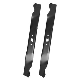 942-0741A Mower Blades Compatible with MTD Cub Cad et 21" Mower Deck, Mulching Blades Fit for Troy-Bilt TB130 TB210 Cub Cad et CC999ES SC500E, Replace 742-0741A 942-0741, 2 Pack