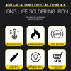 Soldering Iron Digital Display Electronic Soldering Iron Portable Adjustable Temperature