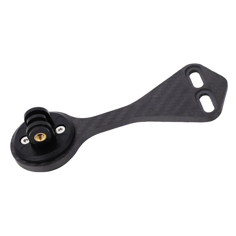 Bike Computer Mount Holder Carbon Fiber Bicycle Computer Extended Holder