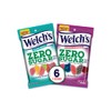 Welch’s Zero Sugar Fruity Bites, Variety Fruit Snacks Pack with
