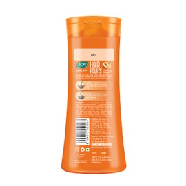 Joy Hair Fruits Long & Silky Conditioning Shampoo Enriched with Apricot & Peach, 340 ml