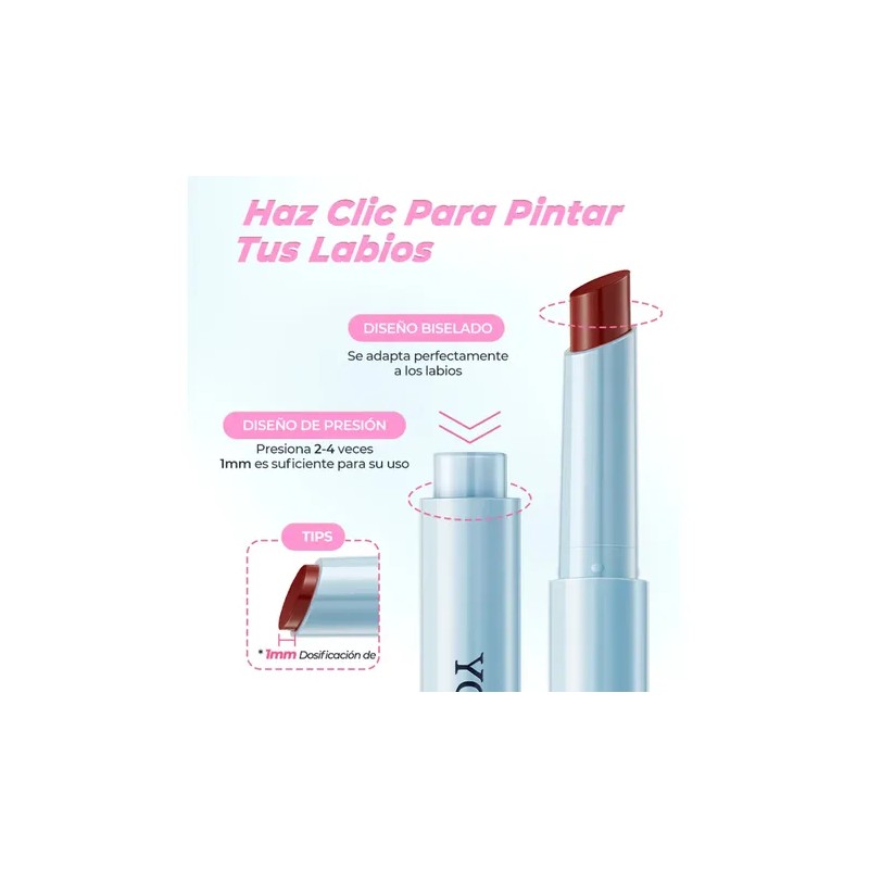 Sace Lady Labial Brillo De Prensa Lápiz Gloss Maquillaje