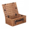 Red Hamper Double Steamed 36cm Picnic Basket