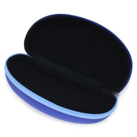 Pearl Glasses Case Semi-Hard Blue HSC-15BULBU
